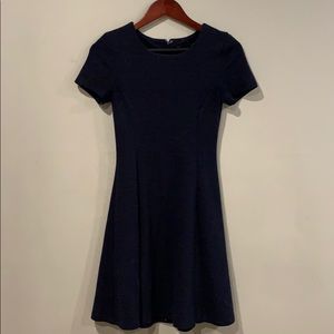 Navy blue short dress